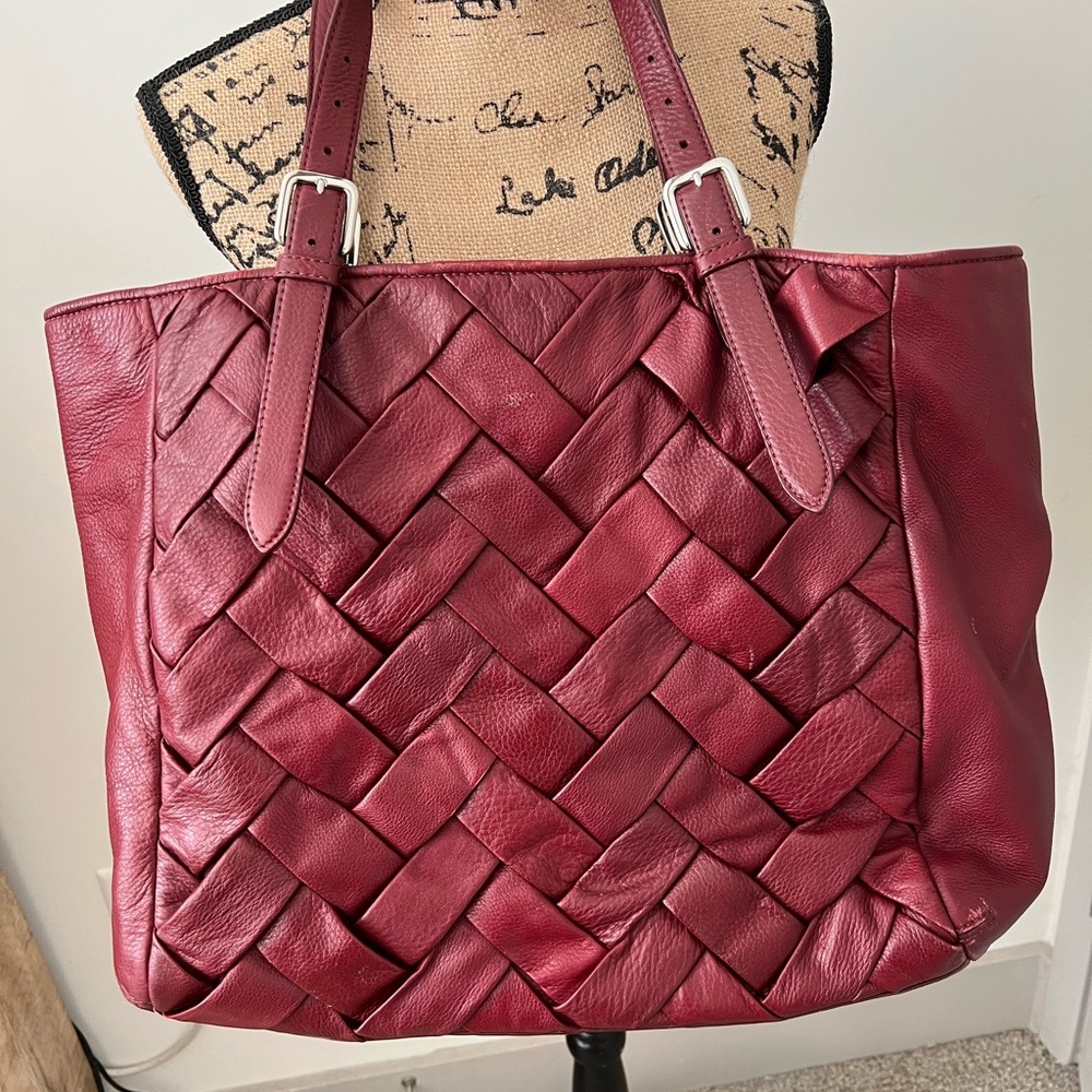 Cole Haan large Leather Tote Bag